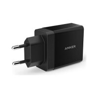 HUB 2Port Anker Innovations 4.8 A - 2 Ausgabeanschlussstellen (USB) Black