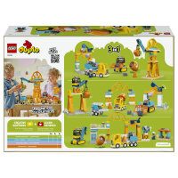 LEGO DUPLO 10476 Baustelle mit Baufahrzeugen 3-in-1-Set