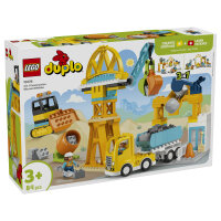LEGO DUPLO 10476 Baustelle mit Baufahrzeugen 3-in-1-Set