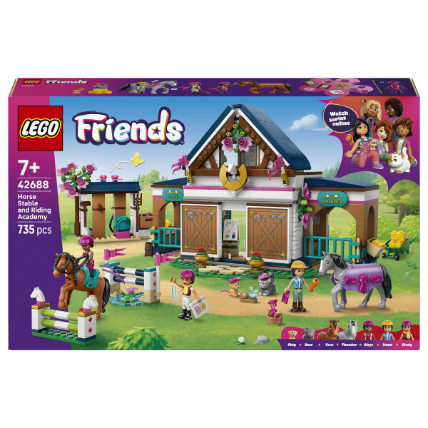LEGO 42688 Friends Pferdestall und Reitschule