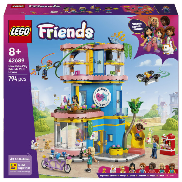 LEGO 42689 Friends Heartlake City Freundschafts-Clubhaus