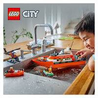 LEGO 60504 City Rettungsboot der Kstenwache mit Hubschrauber