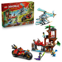 LEGO 71857 Ninjago Showdown am Baumhaus mit dem Ninja-Bike