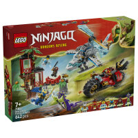 LEGO 71857 Ninjago Showdown am Baumhaus mit dem Ninja-Bike