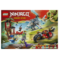 LEGO 71857 Ninjago Showdown am Baumhaus mit dem Ninja-Bike