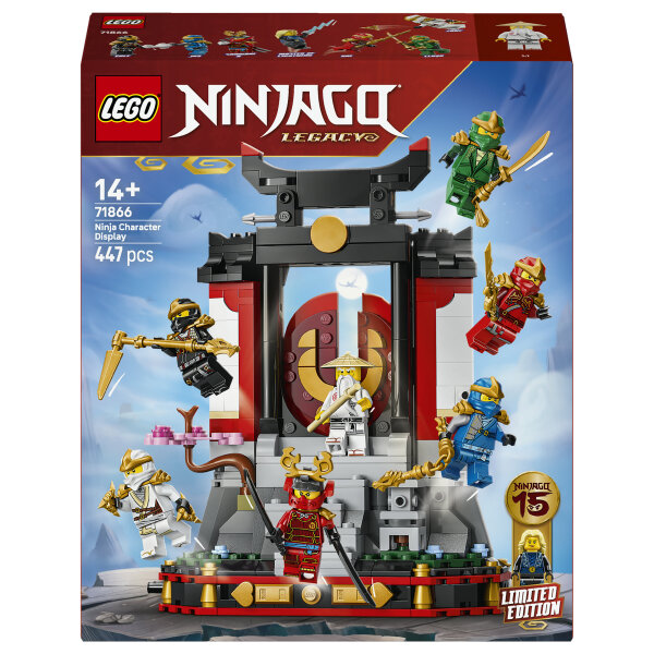 LEGO 71866 Ninjago 15-jhriges Jubilum: Ninja-Charaktere zum Ausstellen