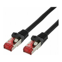 Patchkabel CAT6 RJ45 S/FTP 2m black