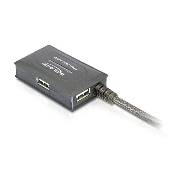USB 2.0 Verlängerung+Hub aktiv 10