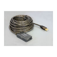 USB 2.0 Verlängerung+Hub aktiv 10