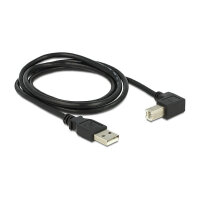 USB Delock USB 2.0 Typ-A -> Typ-B Steckewr gewinkelt 1m