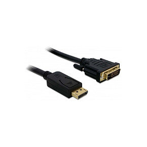 DP St > DVI24+1 St 1m black DL