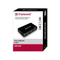 USB3.0 HUB 4Port Transcend HUB3 SuperSpeed aktiv mit...