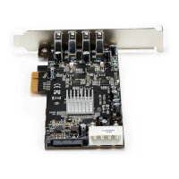 USB 3.0 PCIe StarTech PEXUSB3S44V