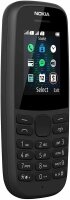 Nokia 105 Dual-SIM Mobiltelefon (2019) schwarz entsperrt