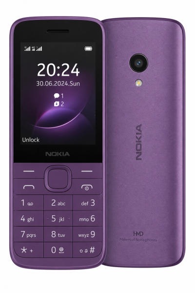 Nokia Mobiltelefon 235 4G (2,4", 128 MB) Purple