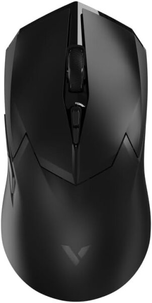 Rapoo VT2PRO kabellose 2,4 GHz High-Performance Gaming-Maus mit 26000 DPI optischem Sensor, 50 G Beschleunigung, 650 IPS, bis zu 160h Akkulaufzeit, PC/Mac - Schwarz