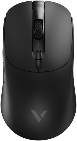 Rapoo V200PRO kabellose 2,4 GHz High-Performance Gaming-Maus mit 26000 DPI optischem Sensor, 50 G Beschleunigung, 650 IPS, bis zu 160h Akkulaufzeit, PC/Mac - Schwarz