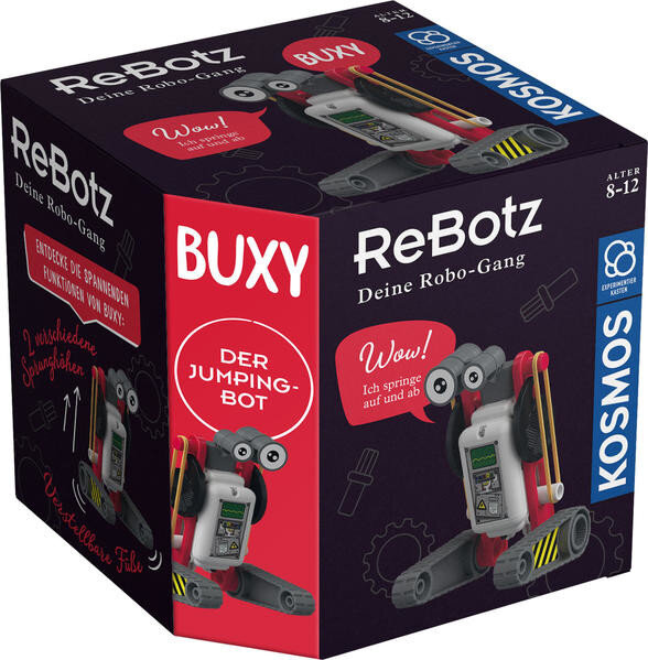 KOSMOS Experimentierkasten ReBotz - Buxy der Jumping Bot mehrfarbig